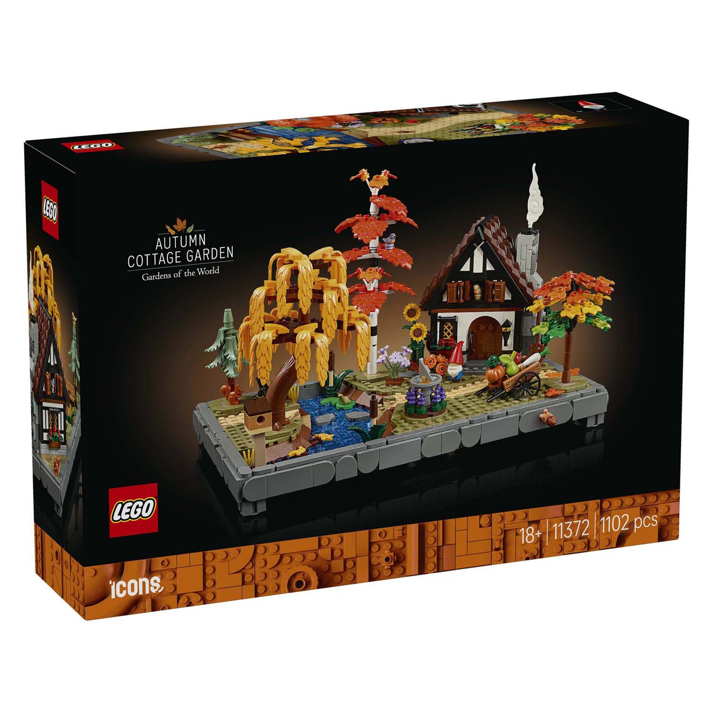 Lego 11372 Icons Giardino autunnale con casetta