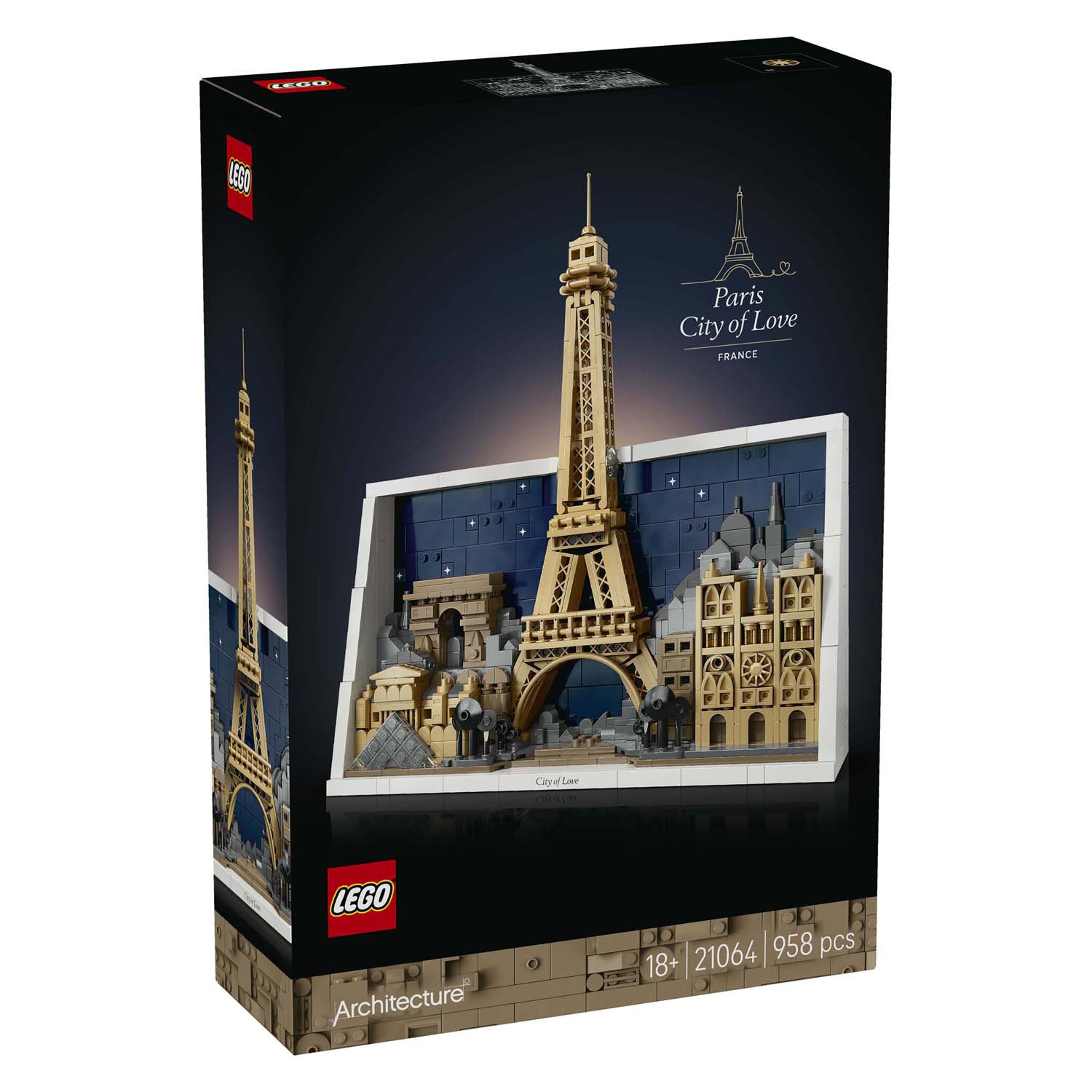 Lego 21064 arquitectura paris – ciudad del amor