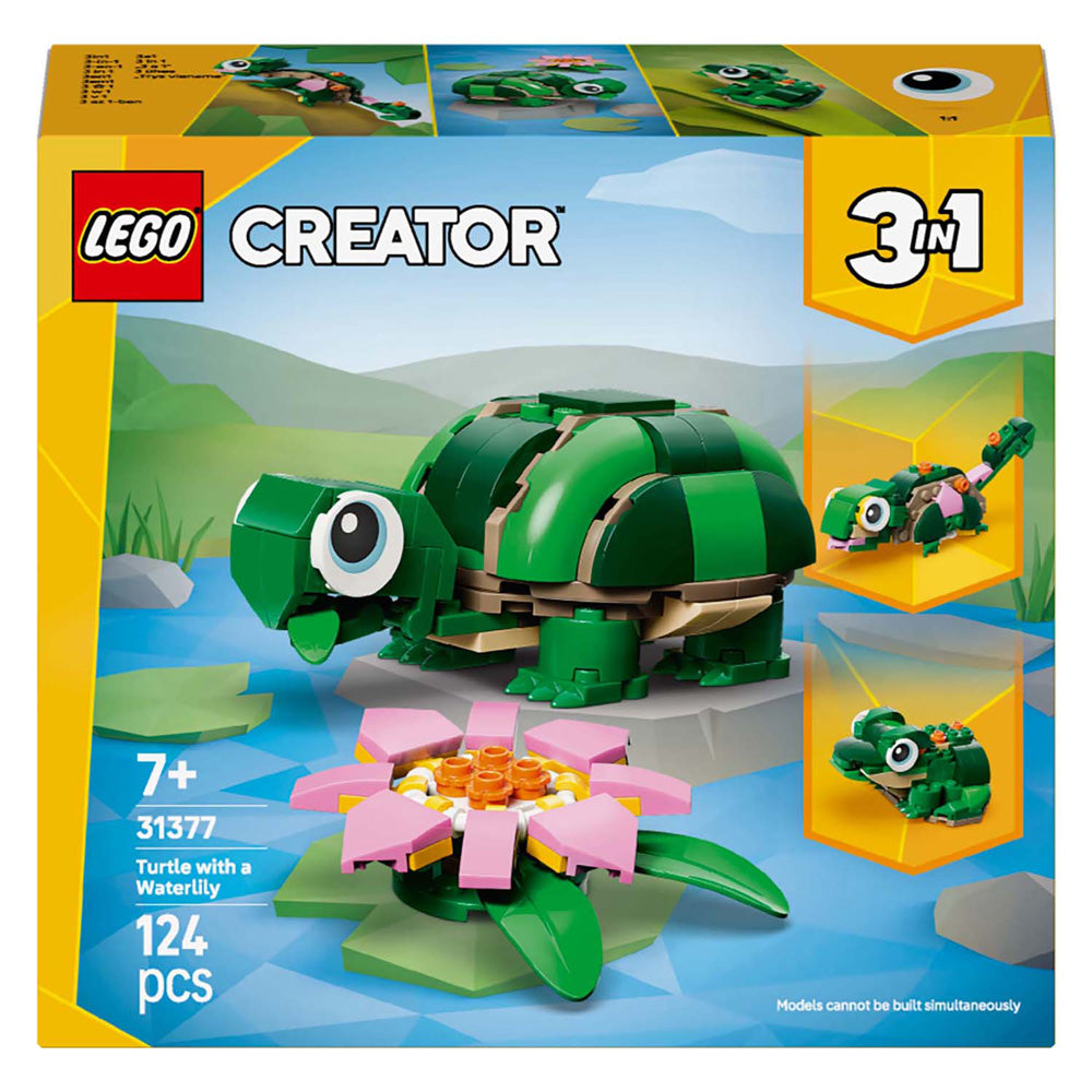 Lego Creator 31377 Tartaruga con ninfea | 2 pezzi