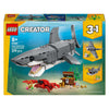 Lego woeste haai met schatkist constructiespeelgoed (31381)