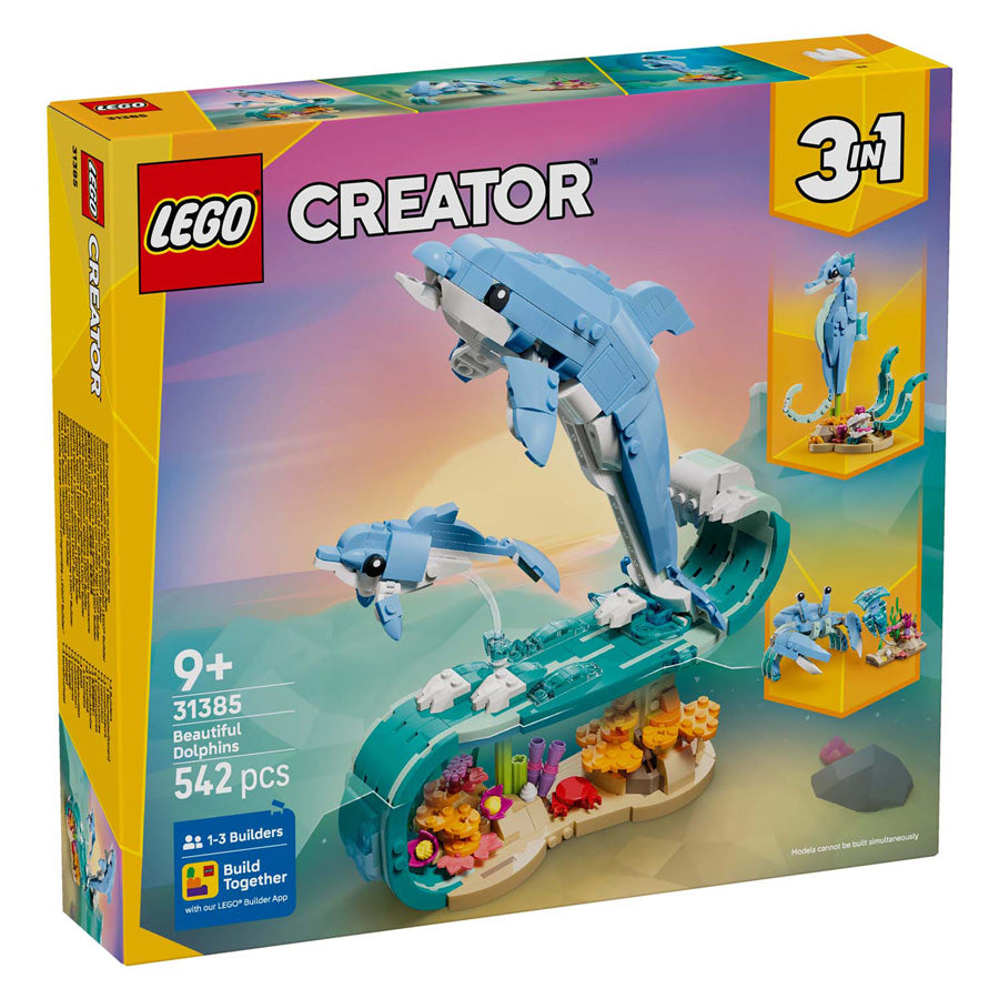 Lego Creator 31385 animali marini bellissimi delfini