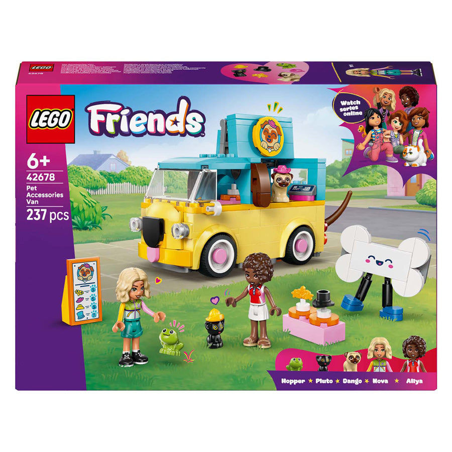 Lego friends 42678 furgone con accessori per animali | 2 pezzi