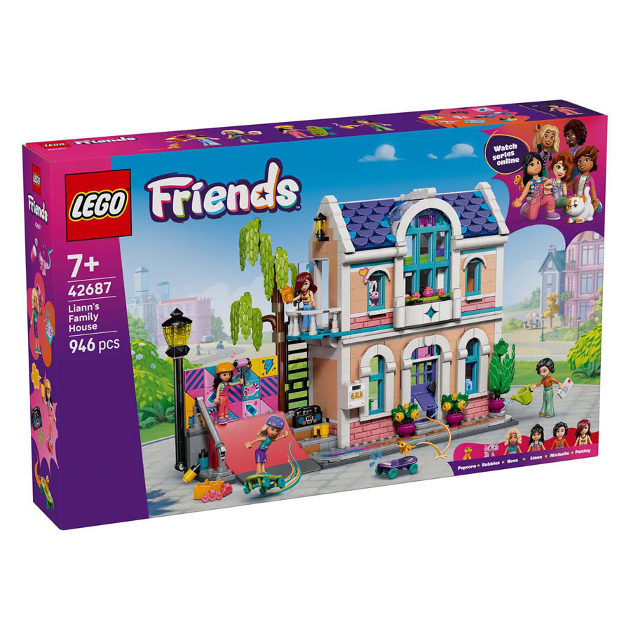 Lego friends - lianns huis constructiespeelgoed (42687)