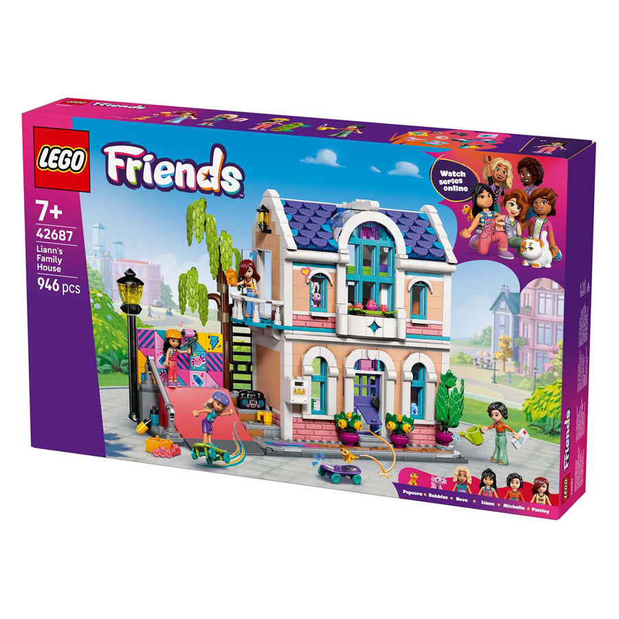 Lego friends - lianns huis constructiespeelgoed (42687)