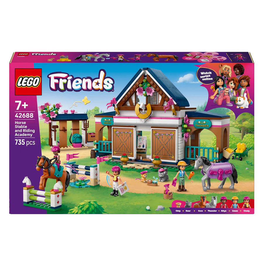 Lego friends 42688 establo de caballos y escuela de equitación