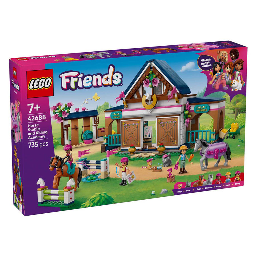 Lego friends 42688 establo de caballos y escuela de equitación