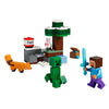 Lego minecraft steve's taiga-avontuur videogame bouwpakket voor kinderen - 21583
