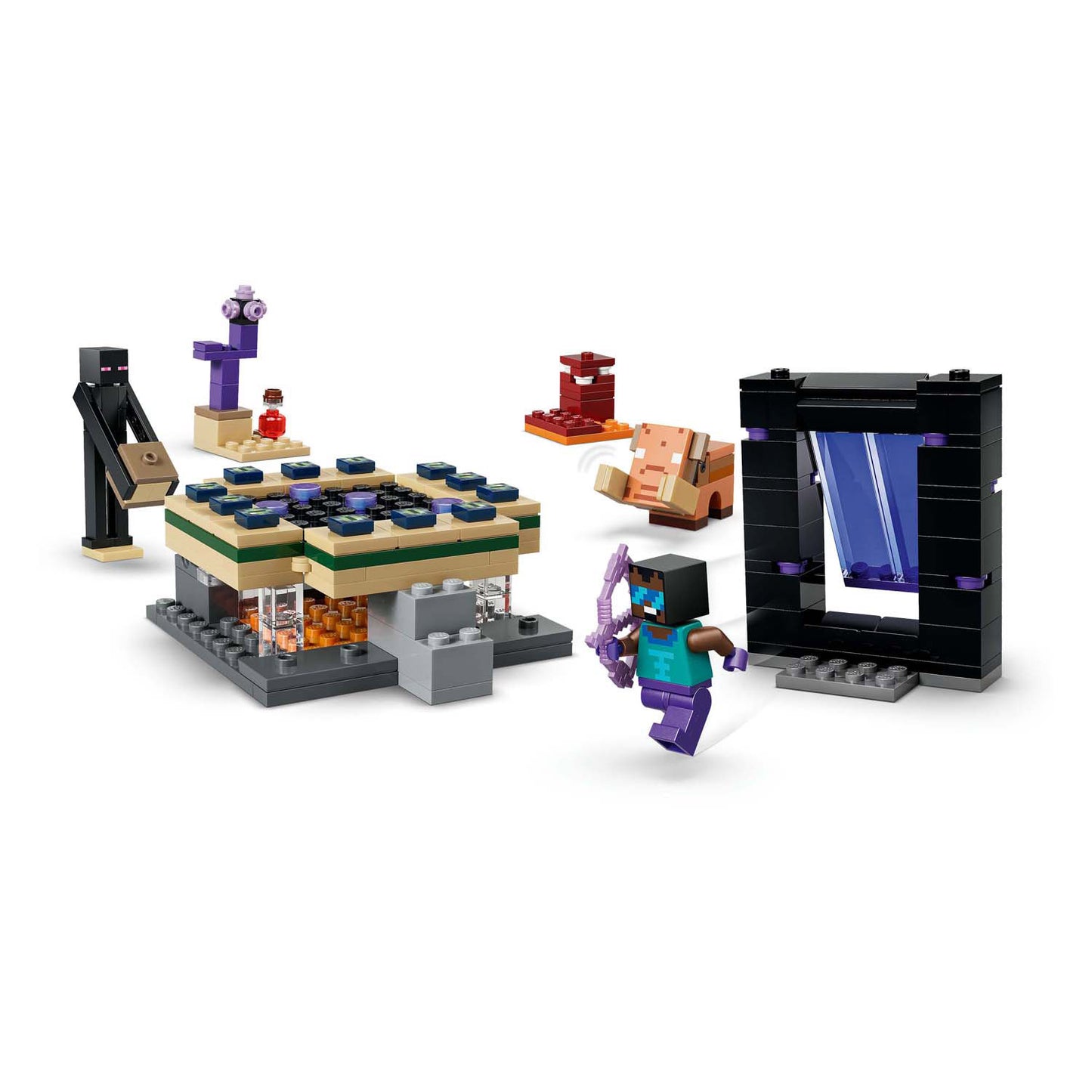 Lego 21584 Minecraft Viaggio nel Nether e nel Portale della Fine | 2 pezzi