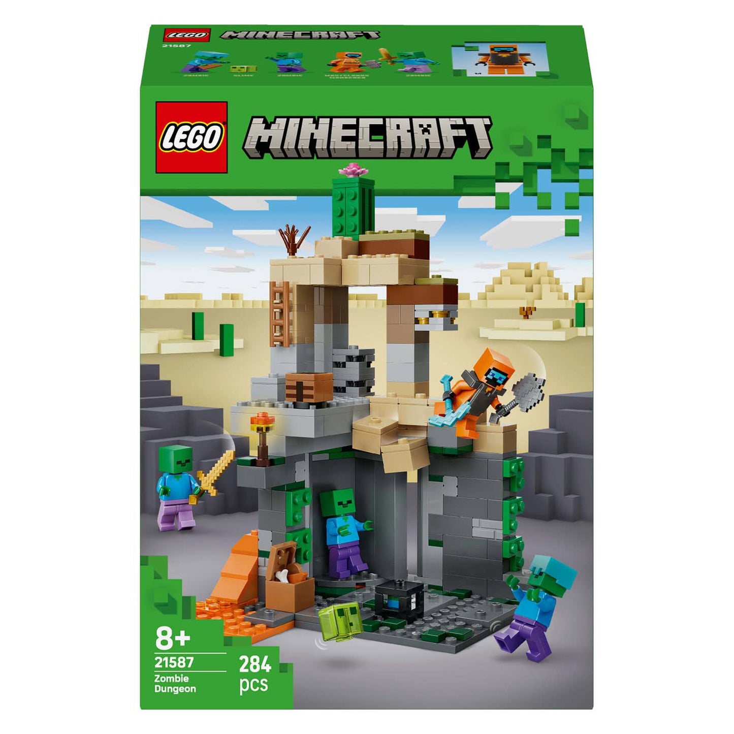 Lego 21587 minecraft mazmorra de zombies