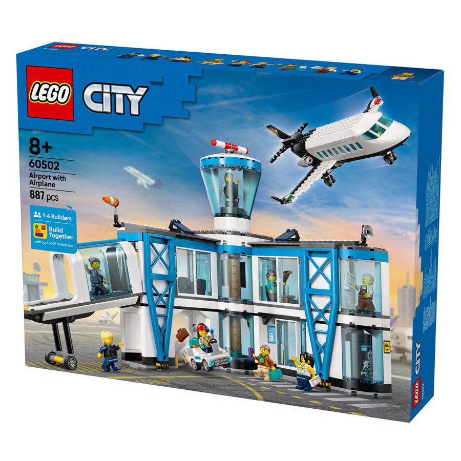 Lego My City 60502 Aeroporto con aereo