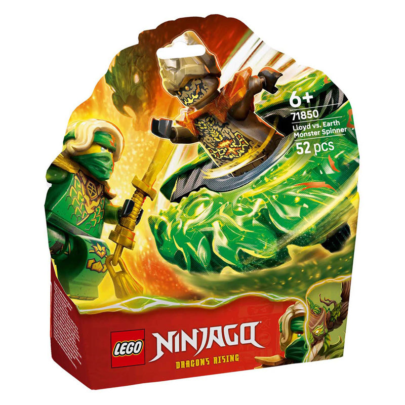 Lego ninjago 71850 lloyd vs. tierra muestra en spinner | 2 piezas