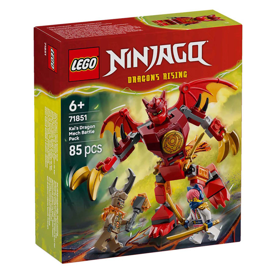 Lego Ninjago 71851 Battle Pack Mech Drago di Kai | 2 pezzi
