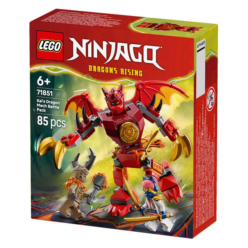 Lego Ninjago 71851 Battle Pack Mech Drago di Kai | 2 pezzi