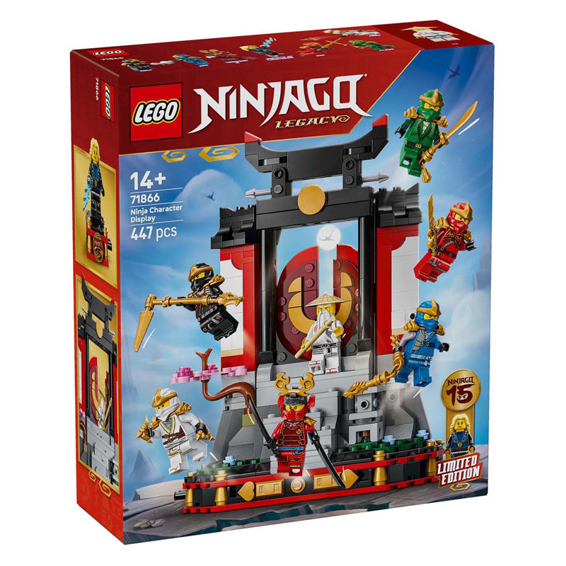 Lego Ninjago 71866 Espositore per il 15° anniversario con personaggi ninja