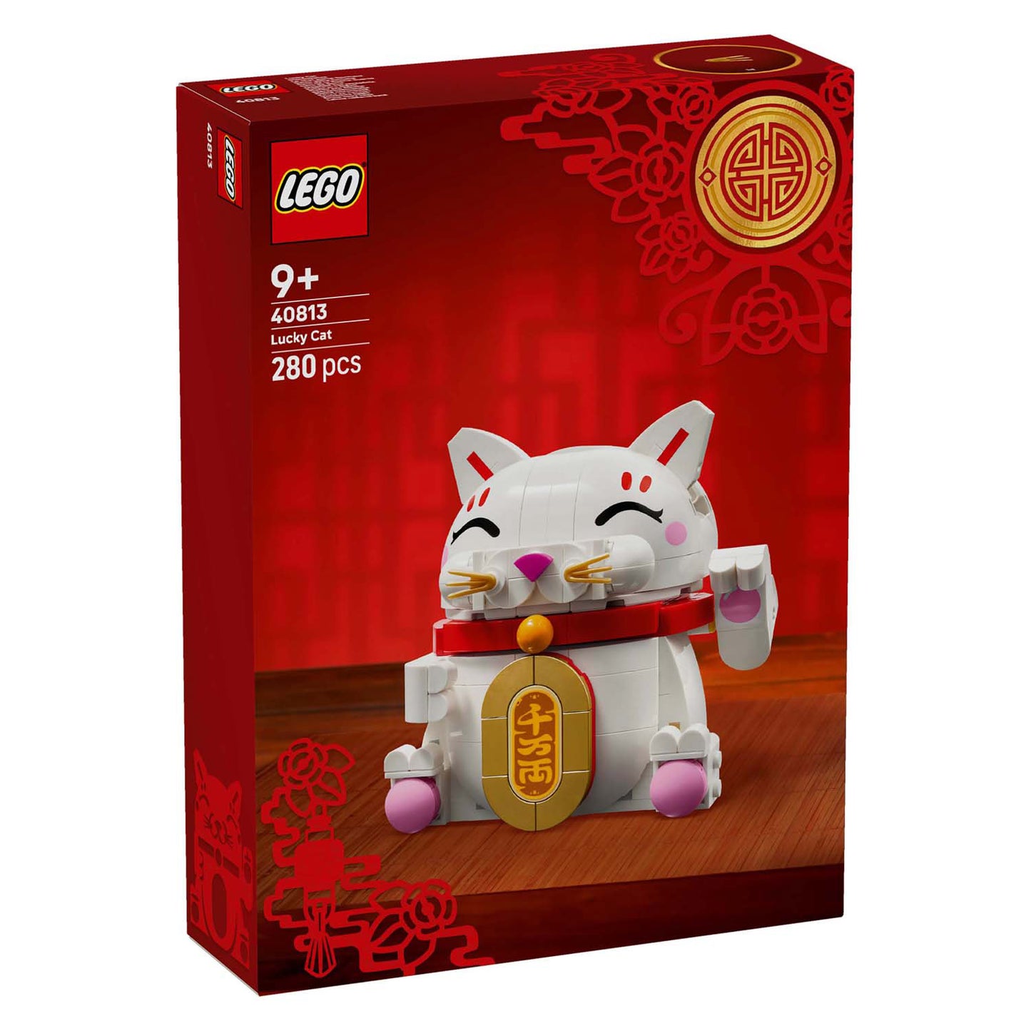 Lego icons - gelukskat constructiespeelgoed (40813)