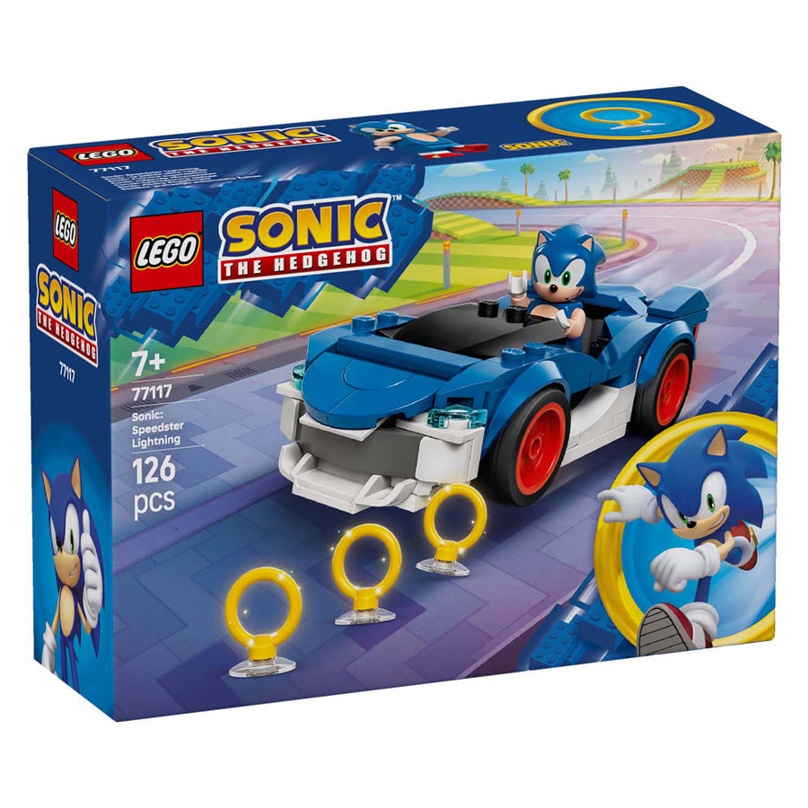 Lego sonic sonic's car: speed star light constructiespeelgoed