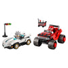 Lego Sonic 77118 Silvers Car contra el camión monstruo de Knuckles