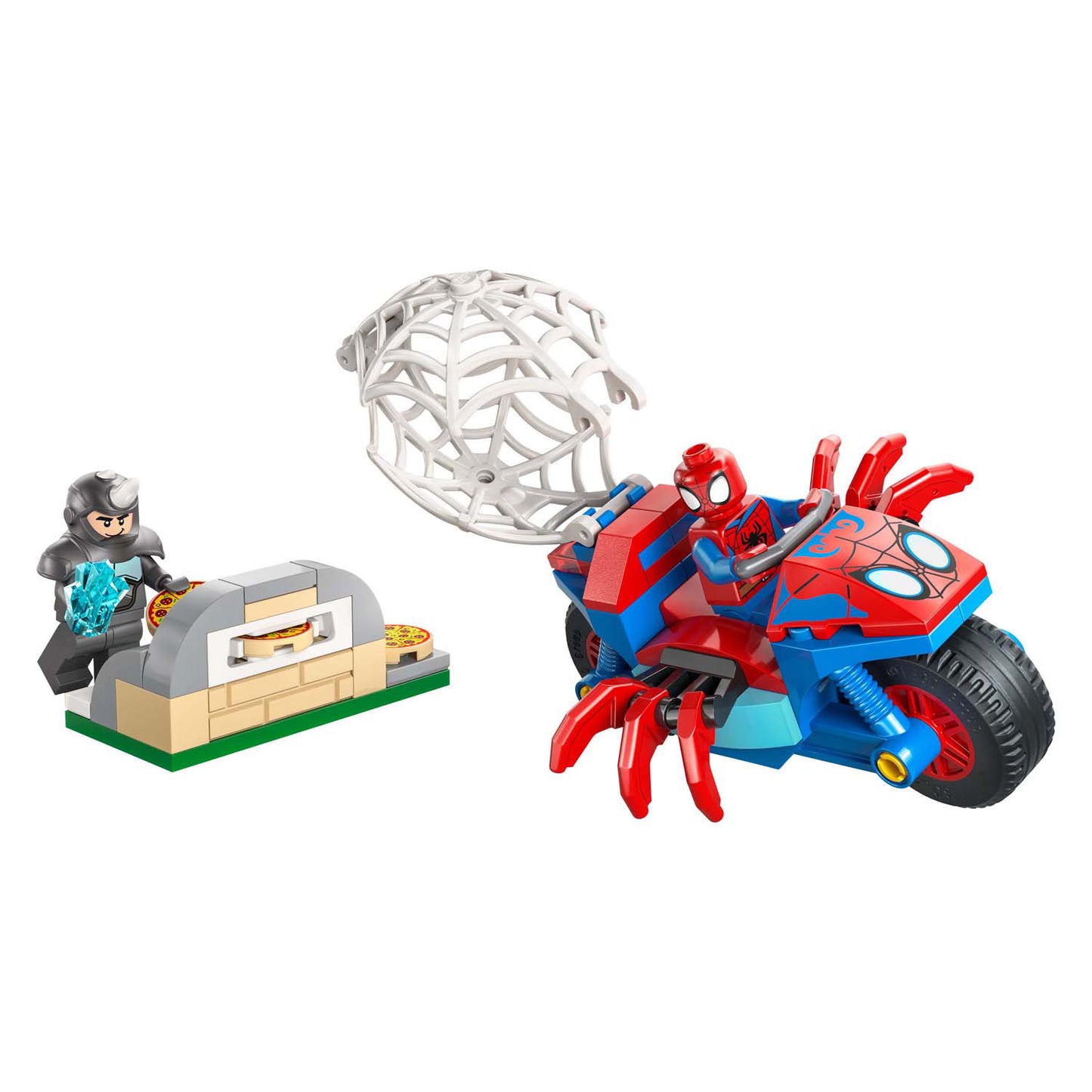 Lego 11206 Spidey Spidey sulla sua moto contro il rinoceronte | 2 pezzi