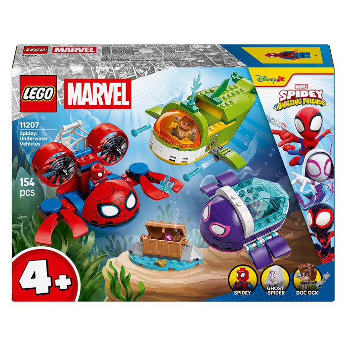 Lego Marvel 11207 Spidey: veicoli sottomarini