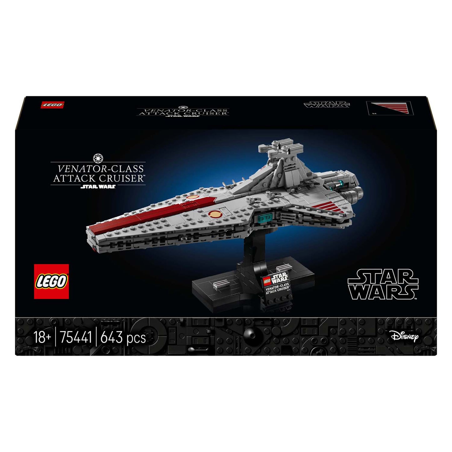 Lego 75441 Incrociatore d'attacco di classe Star Wars Venator™