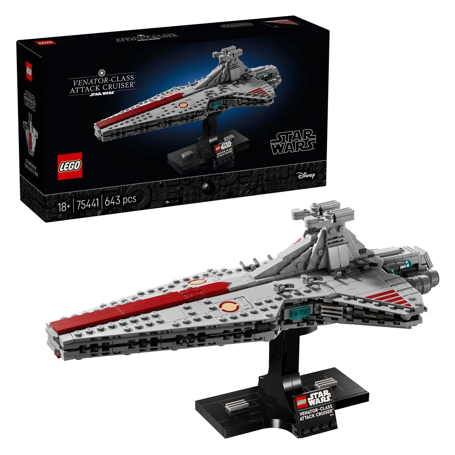 Lego 75441 Incrociatore d'attacco di classe Star Wars Venator™