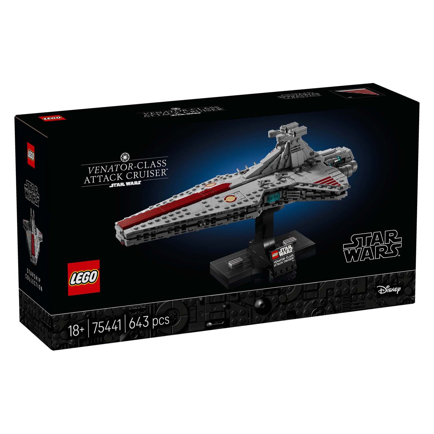 Lego 75441 Incrociatore d'attacco di classe Star Wars Venator™