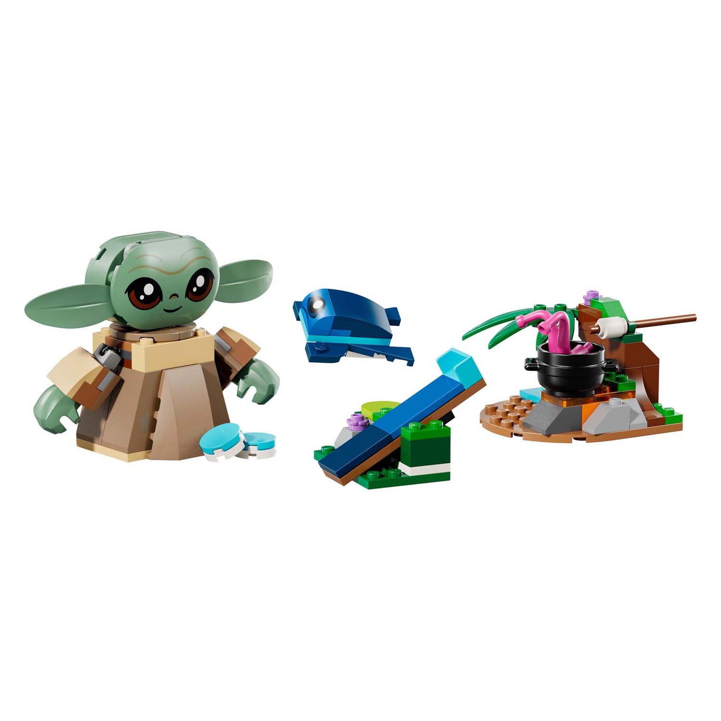 Lego star wars tm 75443 casa de grogu | 2 piezas