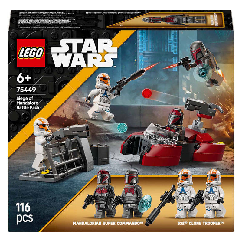 Lego star wars tm 75449 paquete de batalla asedio de mandalore | 2 piezas