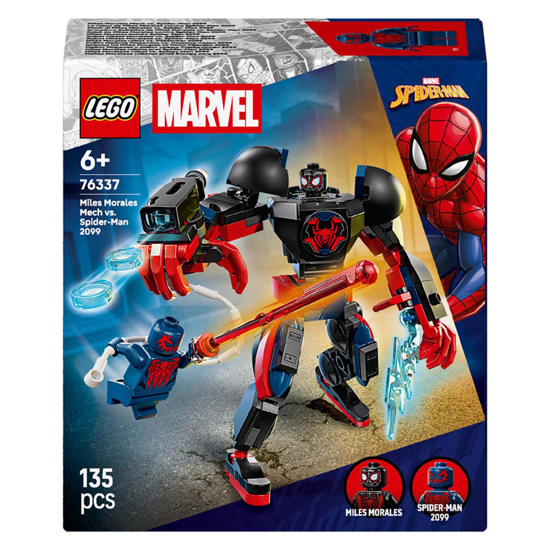 Lego marvel 76337 millas morales mech vs. spider man