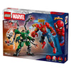 Lego 76338 Super Heroes Marvel Mecha Duello Spiderman contro doc ock