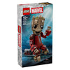 I super eroi LEGO 76341 Marvel Large con la tuta da devastatore