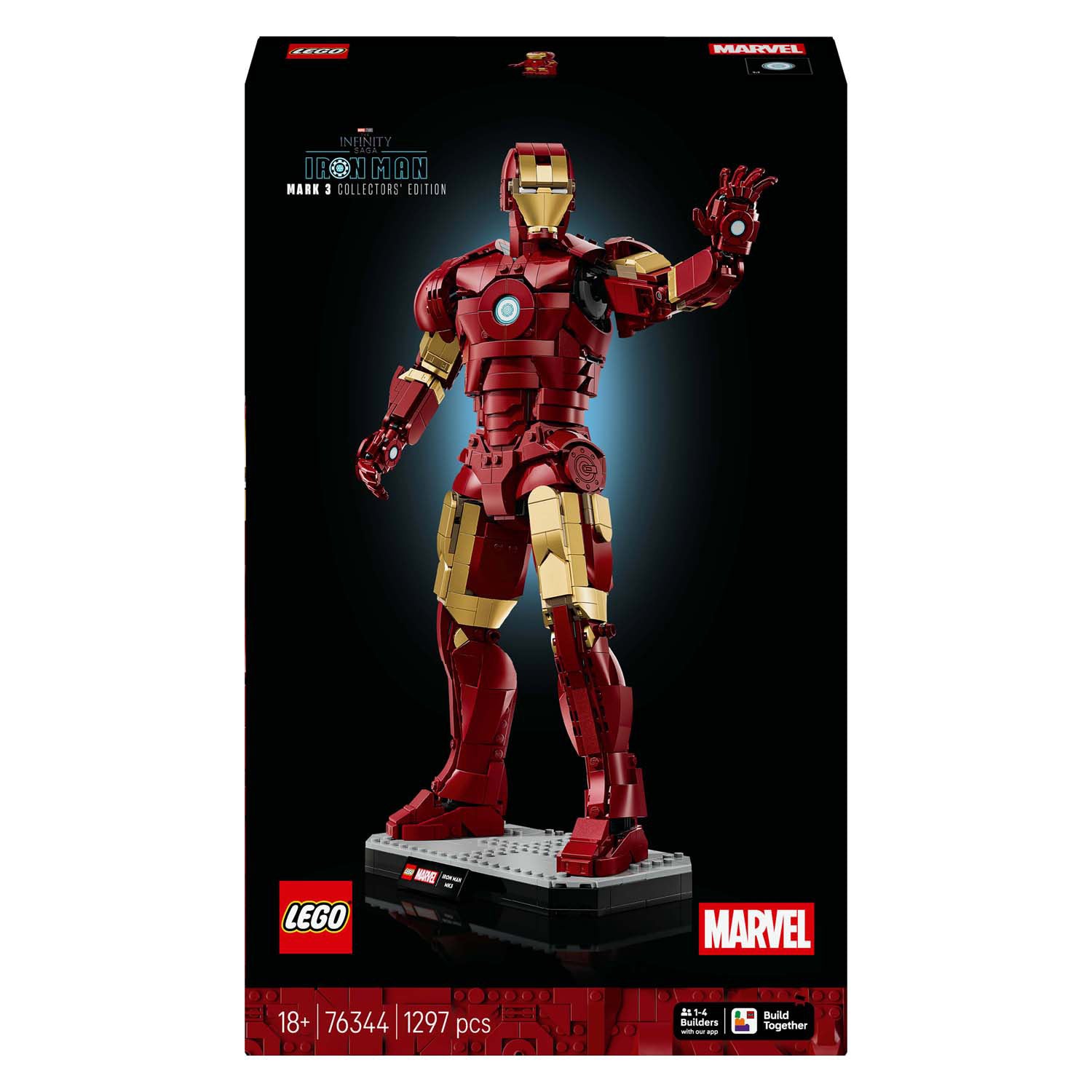 Lego superhéroes 76344 marvel iron man mark 3 edición coleccionista