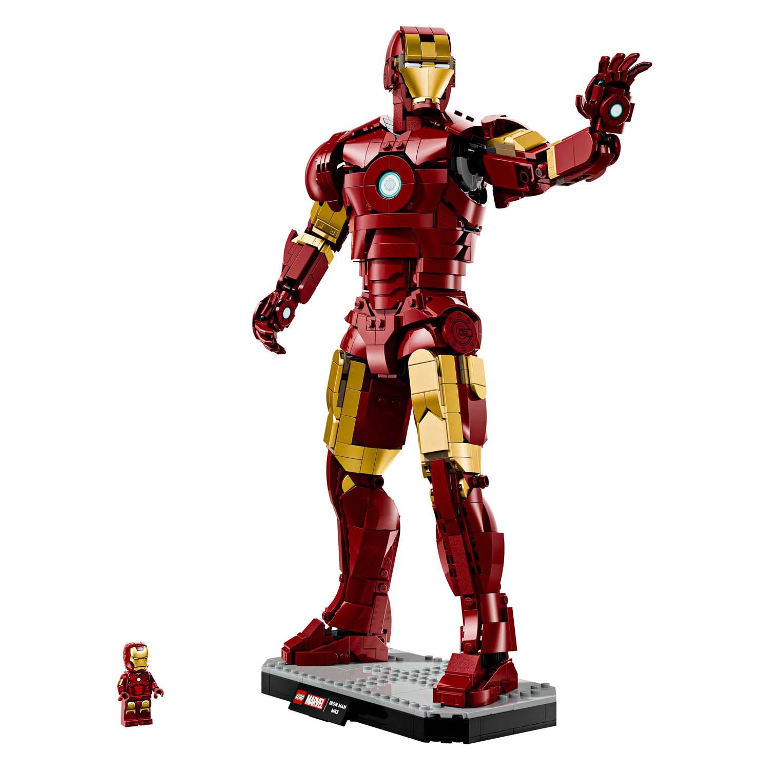 Lego superhéroes 76344 marvel iron man mark 3 edición coleccionista
