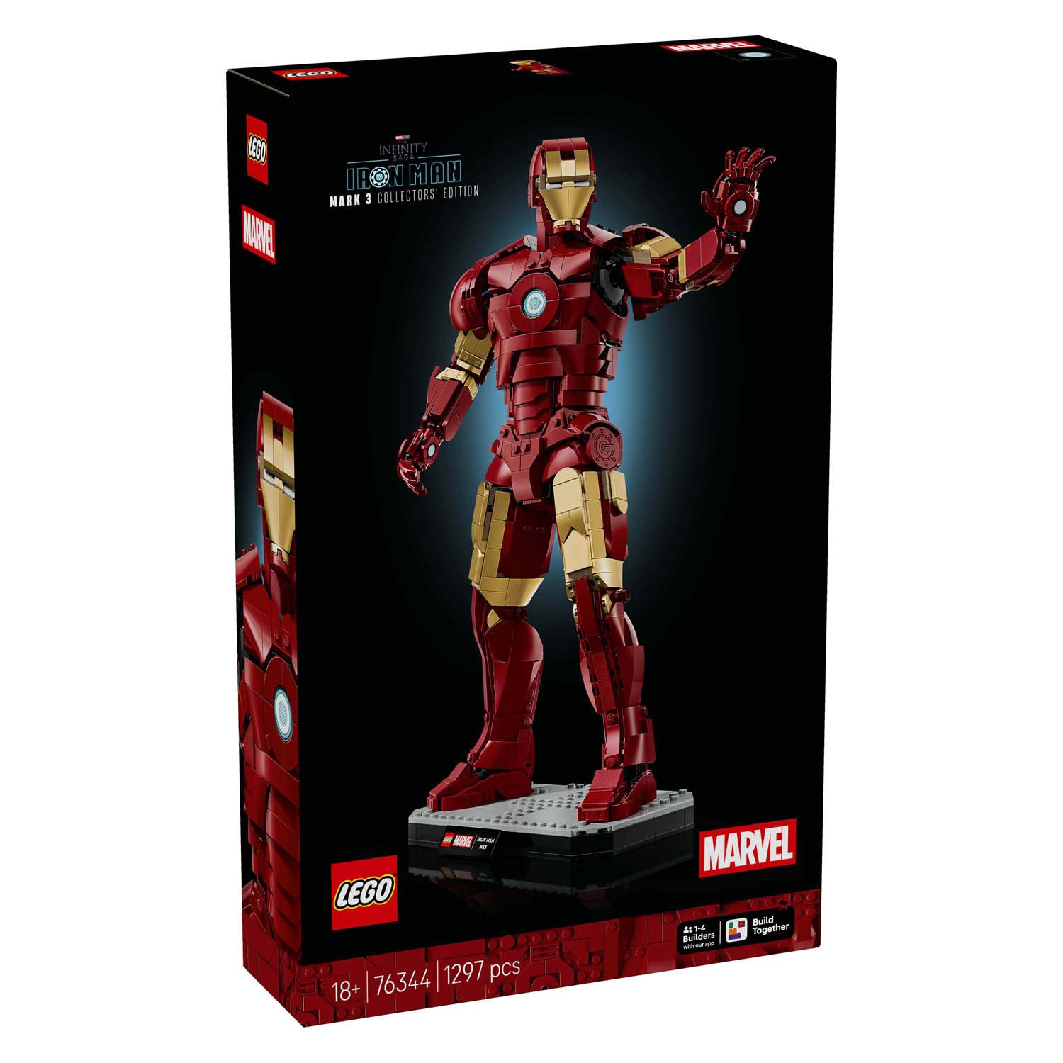 Lego superhéroes 76344 marvel iron man mark 3 edición coleccionista