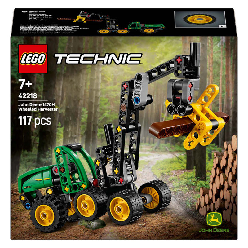 Lego Technic 42218 John Deere 1470h raccoglitrice di legname