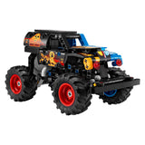 Lego technic 42219 monster jam grave digger vuur en ijs - afbeelding 9