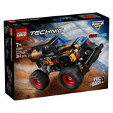 Lego technic 42219 monster jam grave digger vuur en ijs - afbeelding 10