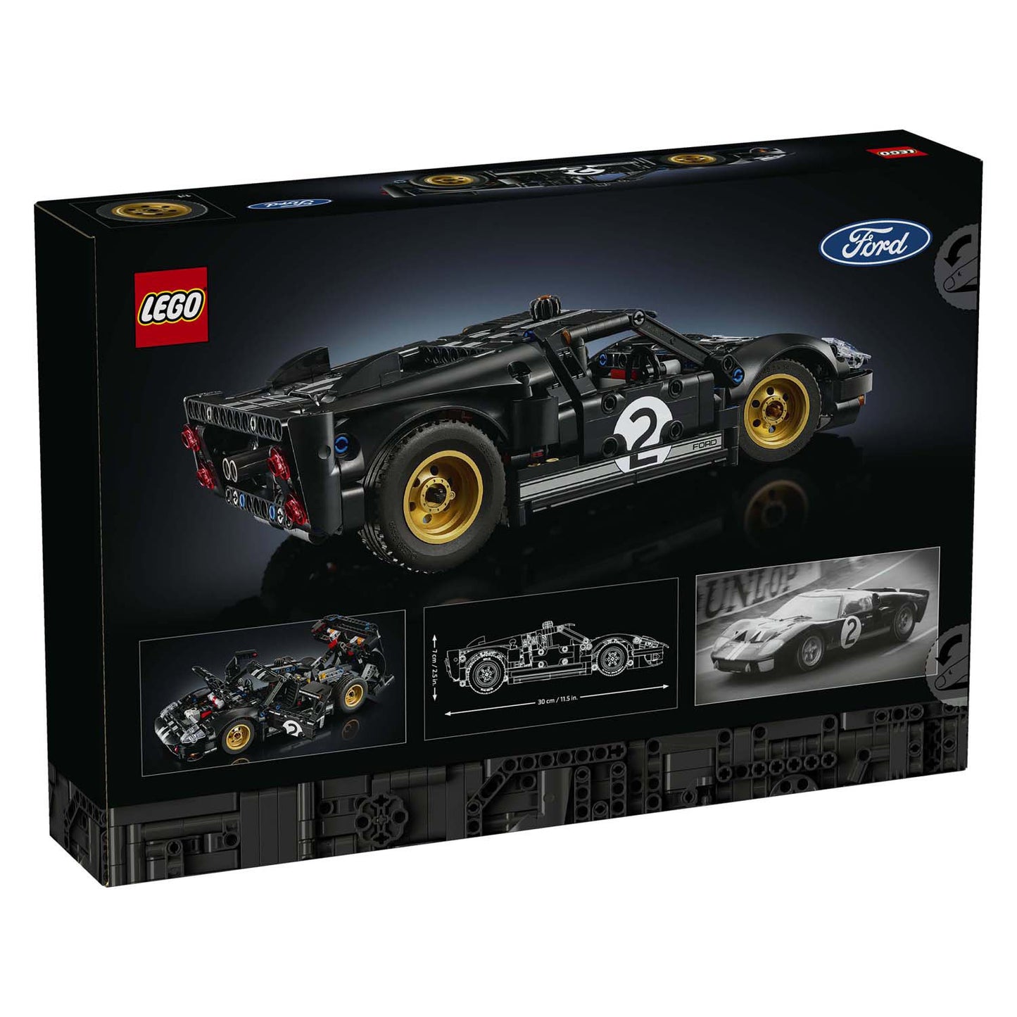 Lego 42223 technic auto da corsa ford gt40 mkii del 1966