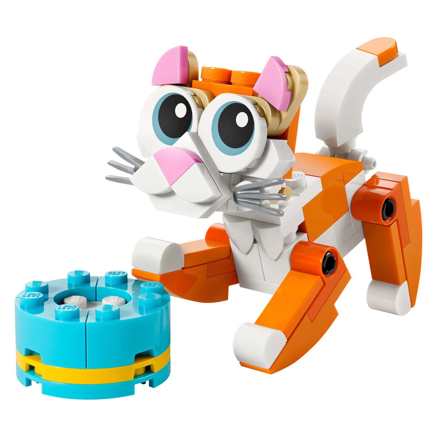 Lego 30714 bolso gato naranja | 10 piezas