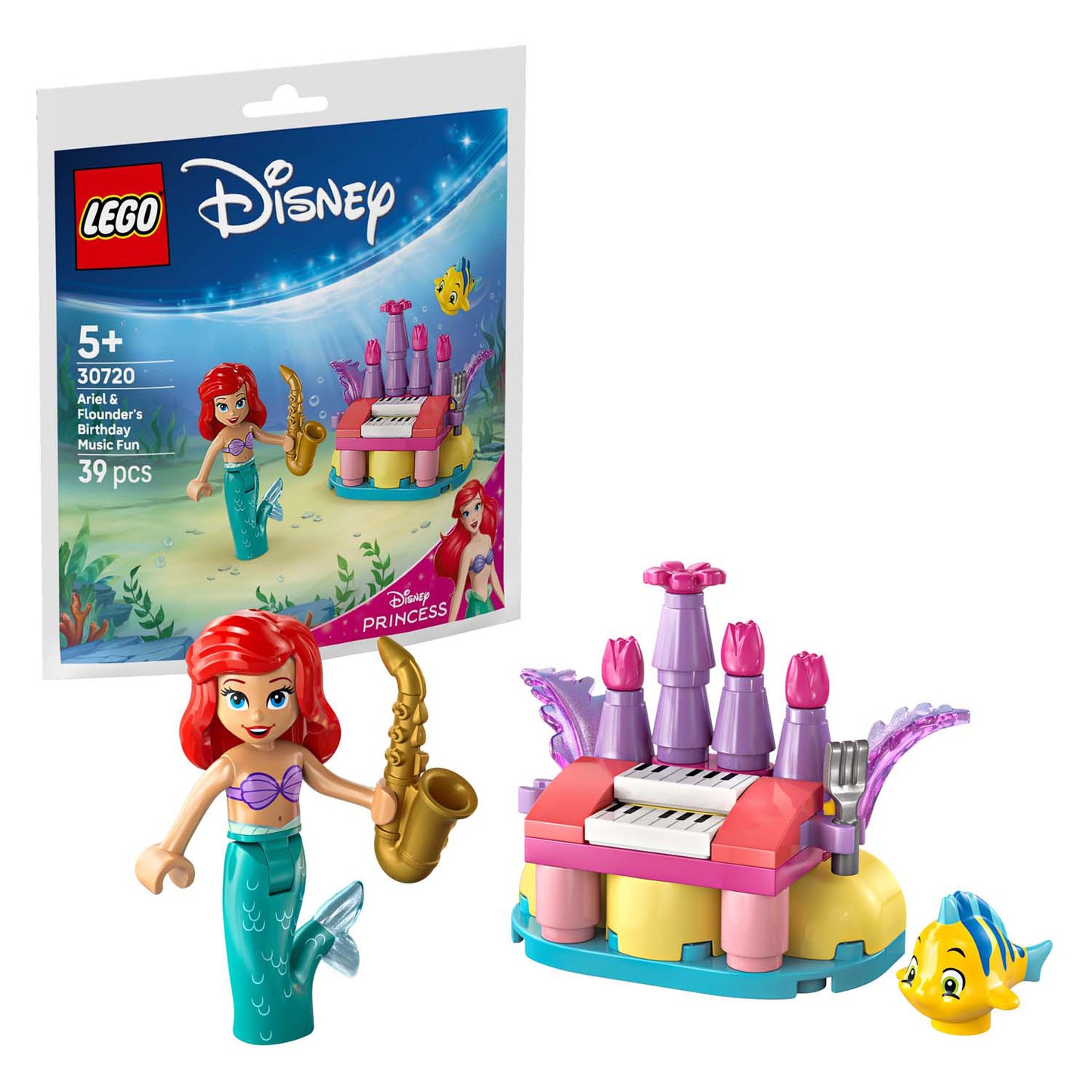 Lego 30720 Borsa musicale di compleanno di Ariel e Bone | 10 pezzi