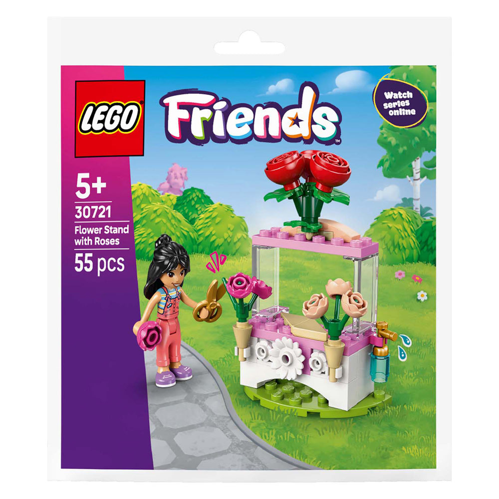 Lego 30721 Borsa bancarella di fiori con rose | 10 pezzi