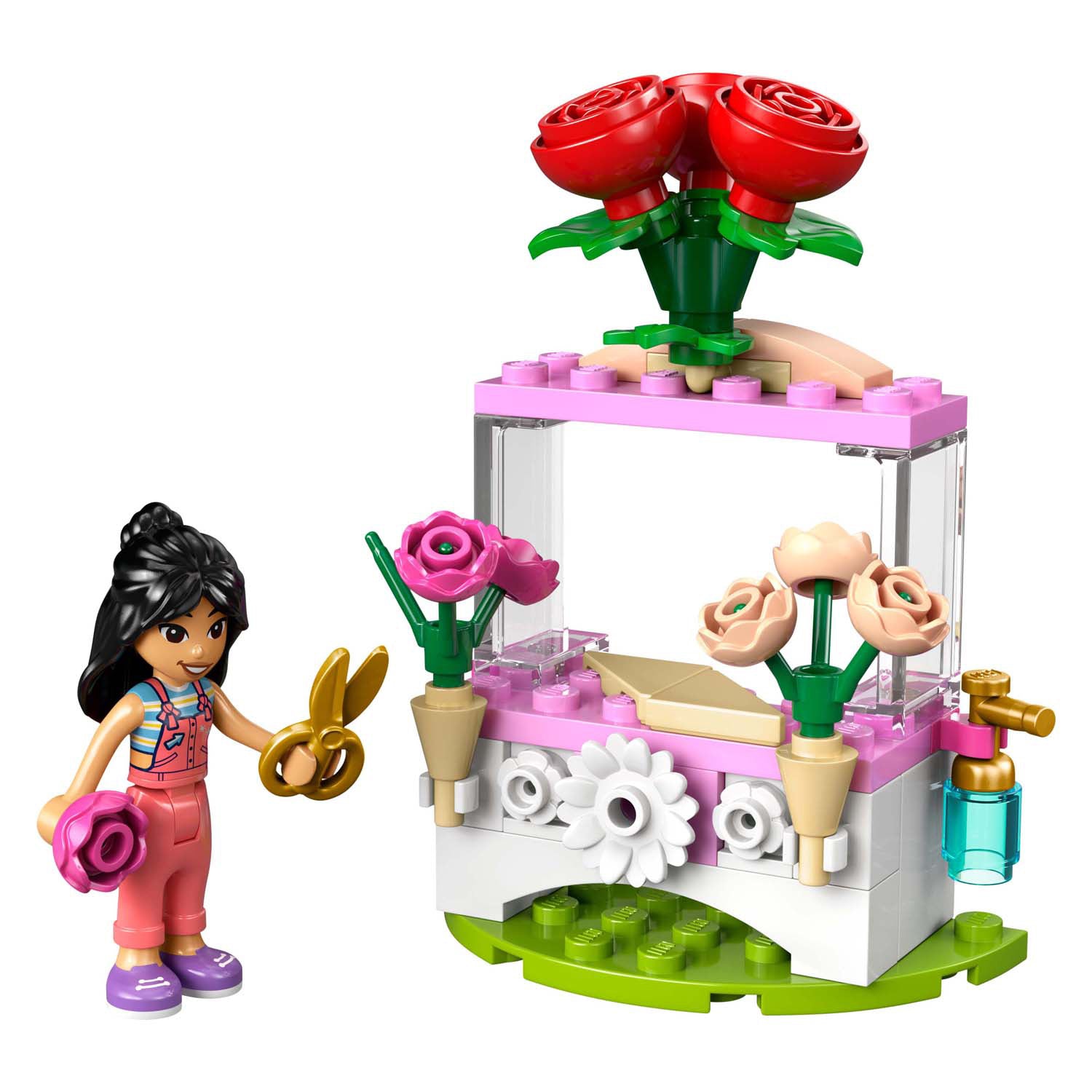 Lego 30721 Borsa bancarella di fiori con rose | 10 pezzi