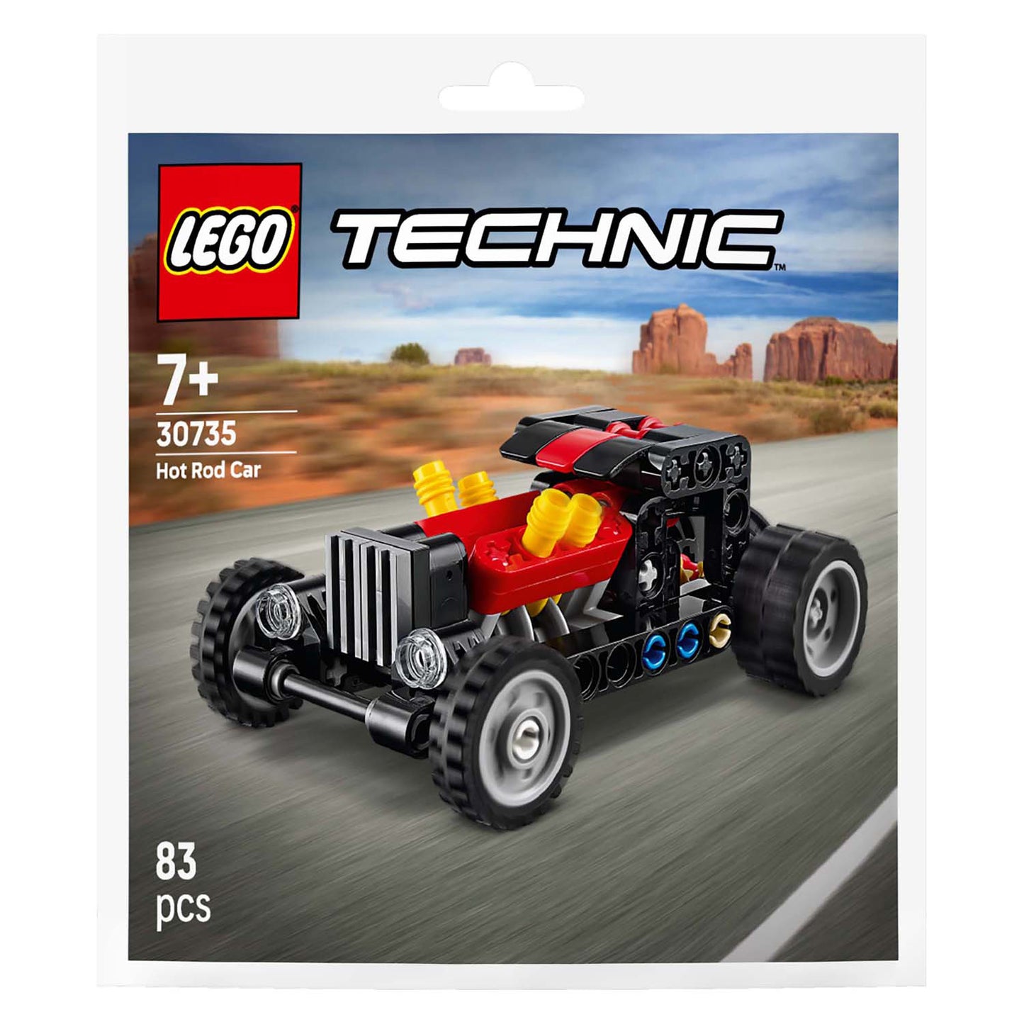 Lego 30735 borsa auto hot rod | 10 pezzi