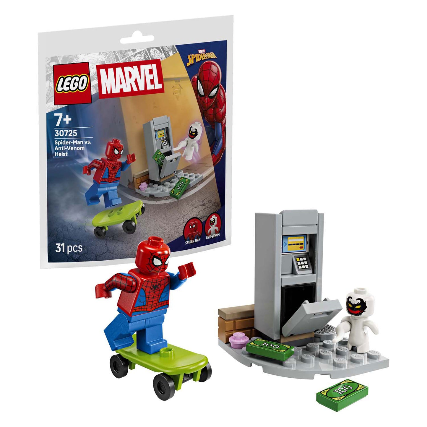 Lego Super Heroes 30725 Spiderman contro la rapina anti-veleno