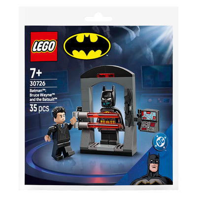 Lego super héroes 30726 batman bruce wayne y el batitraje