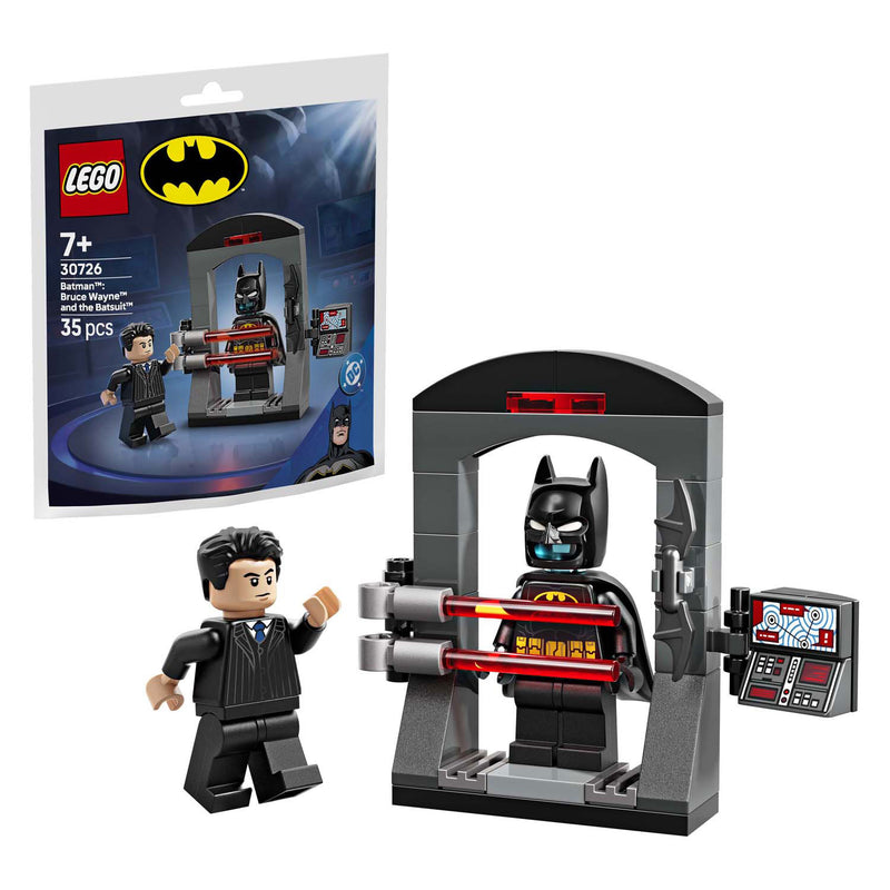 Lego Super Heroes 30726 Batman Bruce Wayne e il costume di Batman