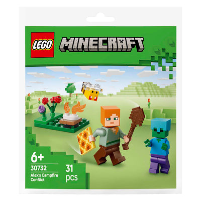 Lego Minecraft 30732 Alex e la battaglia al fuoco