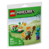 Lego minecraft 30732 alex y la batalla en la fogata