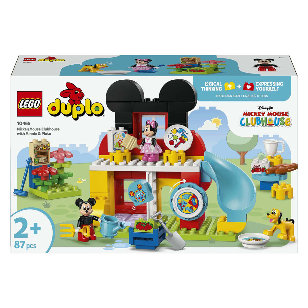 Lego Duplo 10465 La Casa Club de Mickey Mouse con Minnie y Plutón