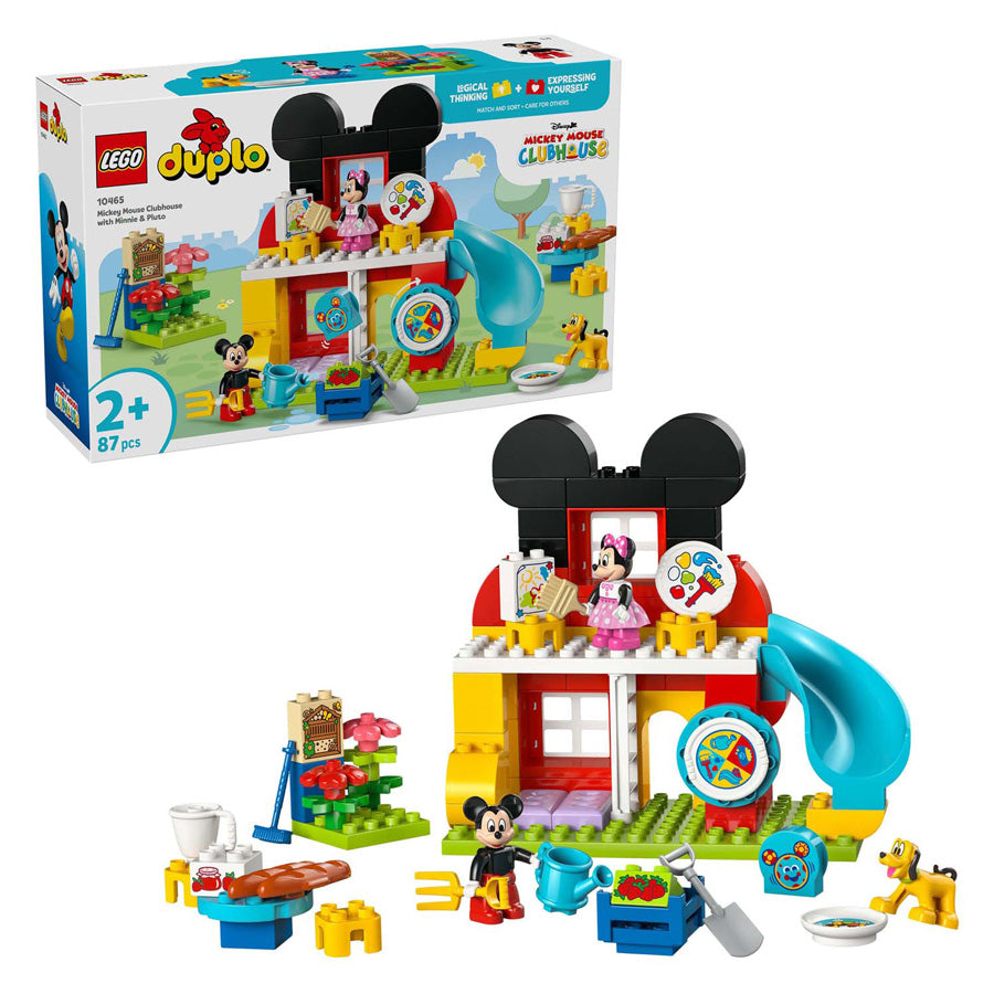Lego Duplo 10465 La Casa Club de Mickey Mouse con Minnie y Plutón